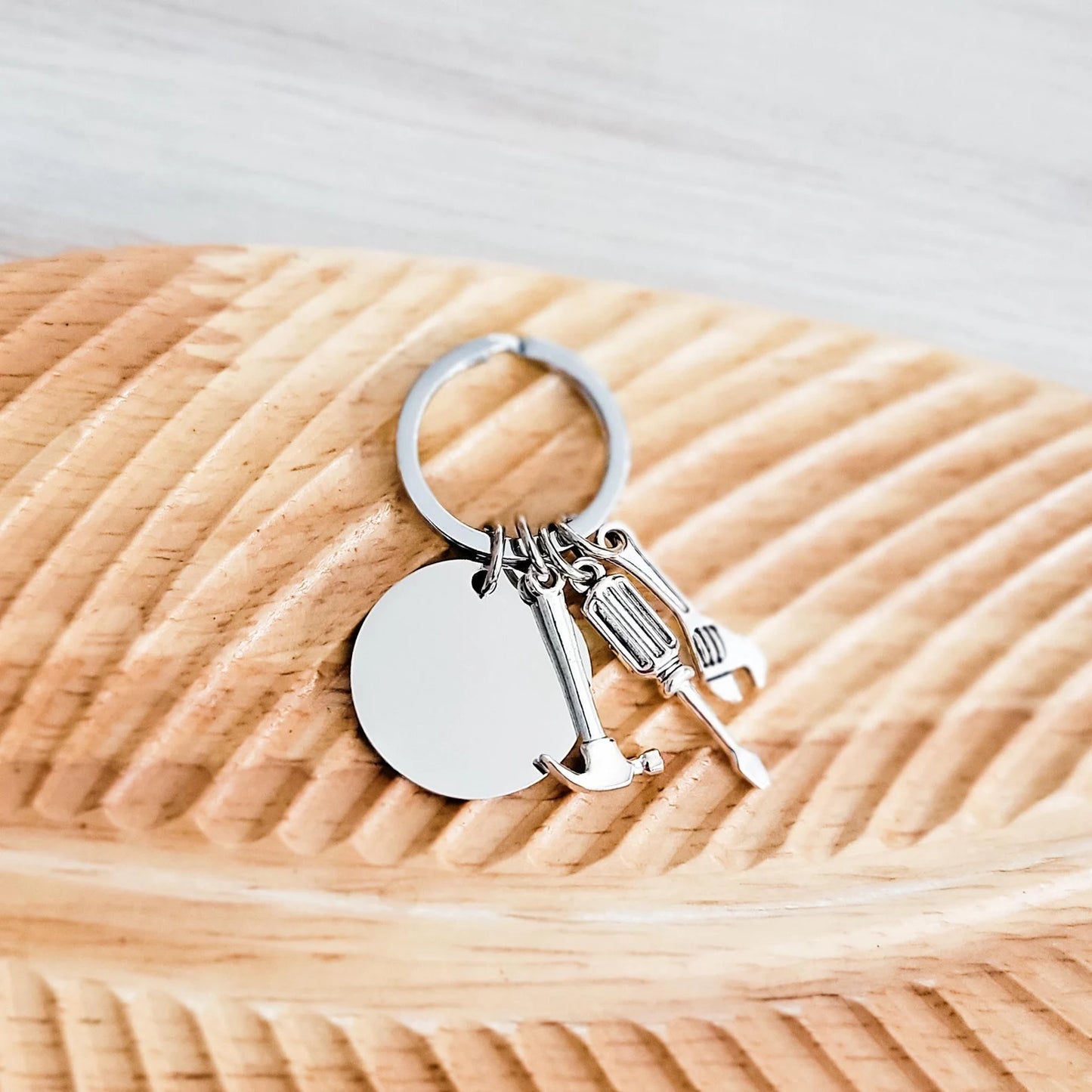 Tool Keychain Engraved