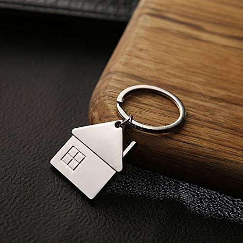 House Shaped Pendant Keychains