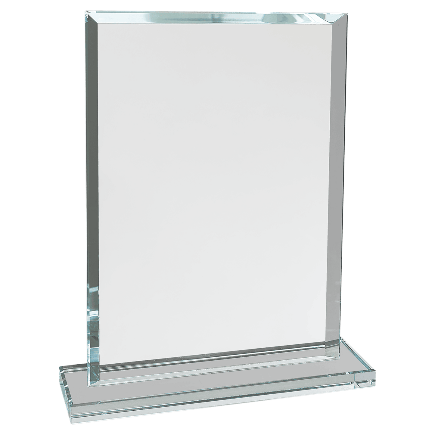 Rectangle Clear Glass Award