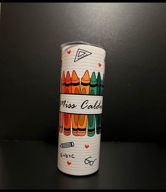Teacher Appreciation Tumbler