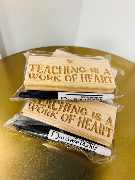 Teacher Dry Erasers w/ Marker