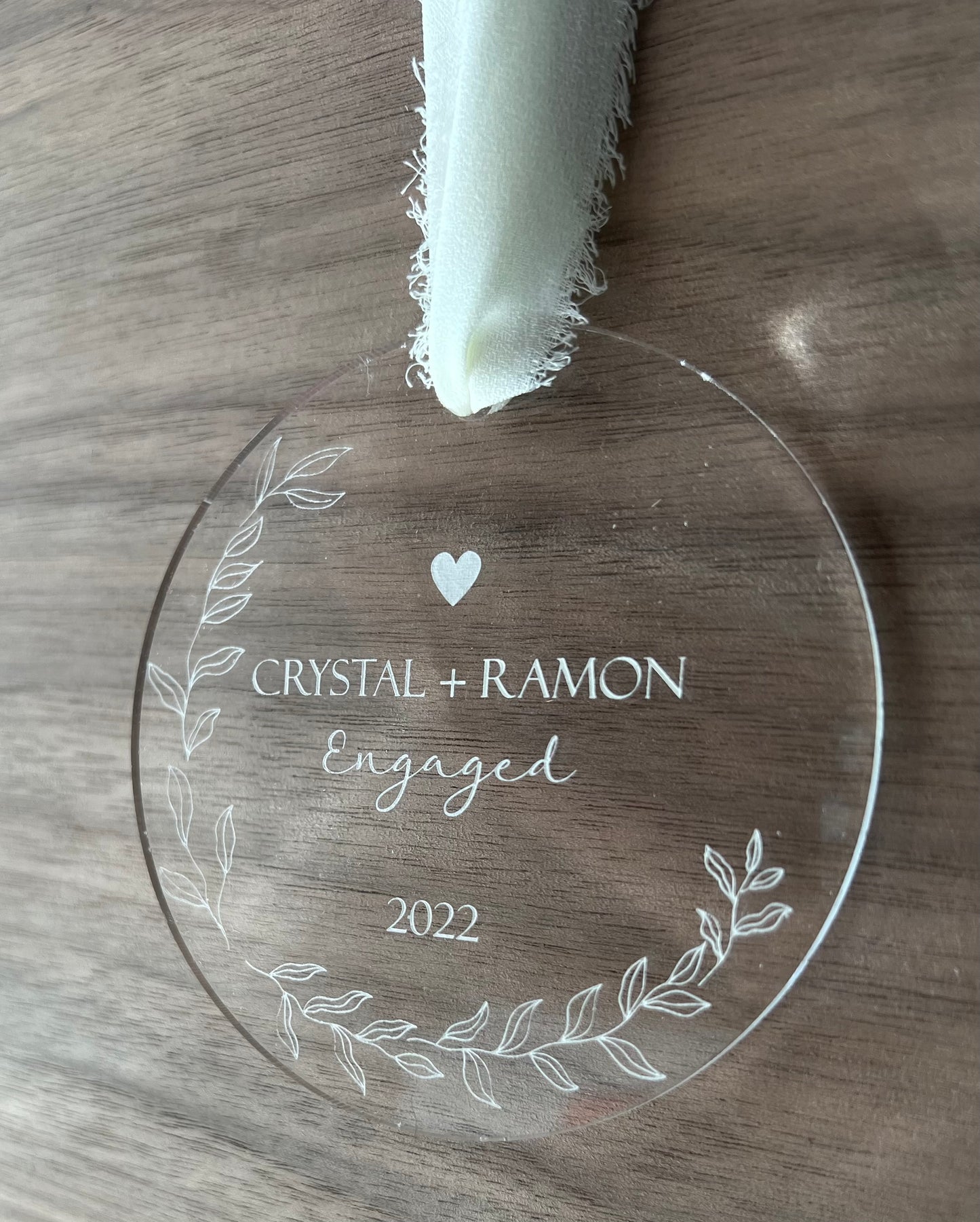 Engaged 2022 Ornament